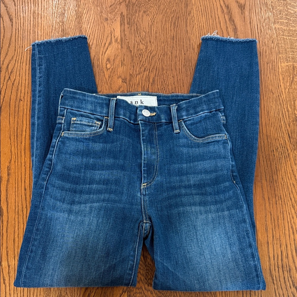 Frank & Eileen Dark Blue Sligo Ankle Jeans